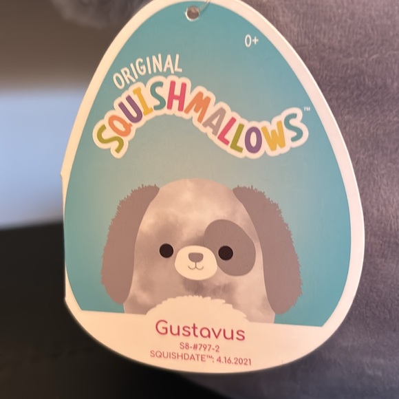 8” Gustavus the dog squishmallow - Picture 3 of 3